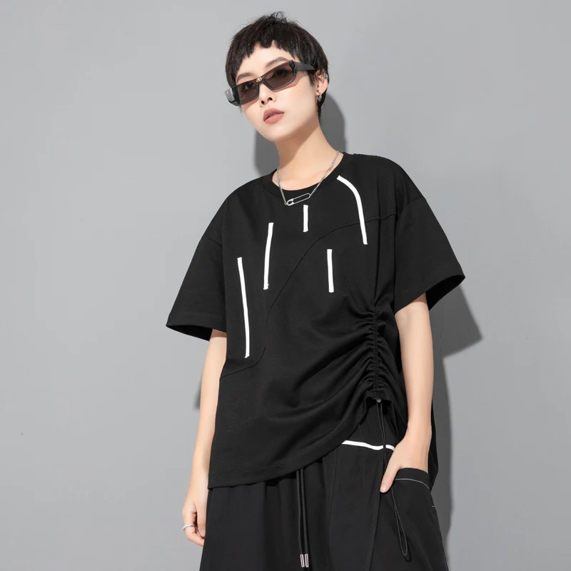 SuperAen 2022 Summer Casual Loose All Match Short Sleeve Elastic O Neck Simple Top Pullover T Shirt for Women
SuperAen 2022 Summer Casual Loose All Match Short Sleeve Elastic O Neck Simple Top Pullover T Shirt for Women