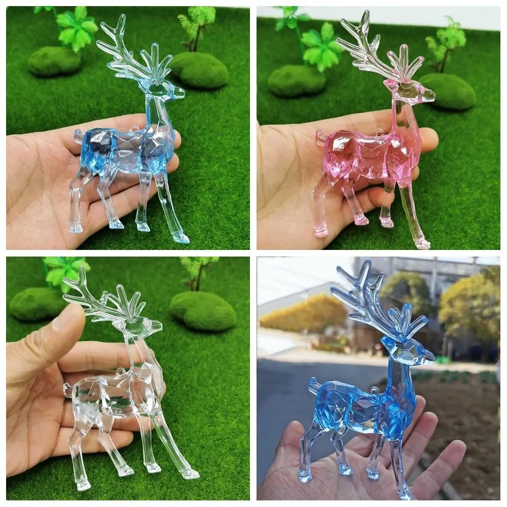 Acrylic Deer Figurines Desktop Ornament Room Decor Transparent Reindeer Sculpture Christmas Office Decoration
Acrylic Deer Figurines Desktop Ornament Room Decor Transparent Reindeer Sculpture Christmas Office Decoration