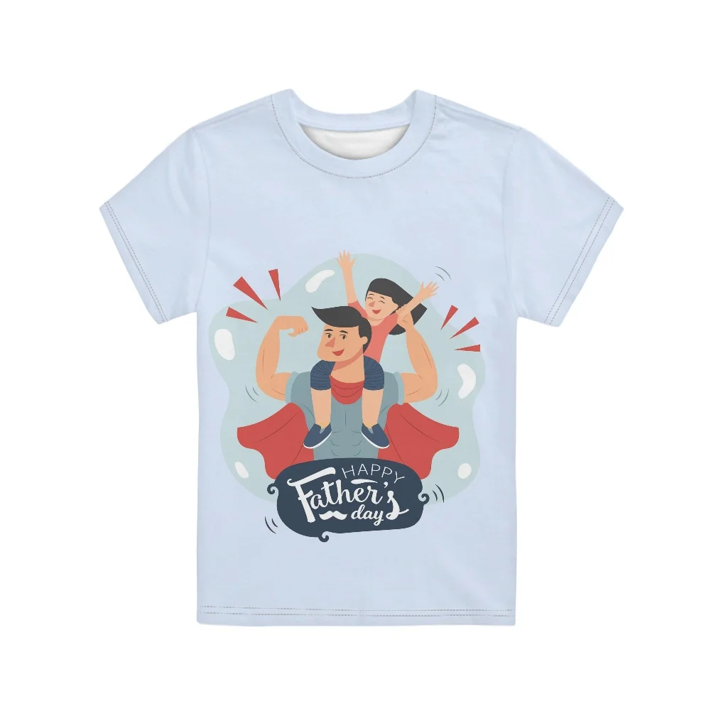 Футболка с коротким рукавом и круглым вырезом для мальчиков
Футболка с коротким рукавом и круглым вырезом для мальчиков