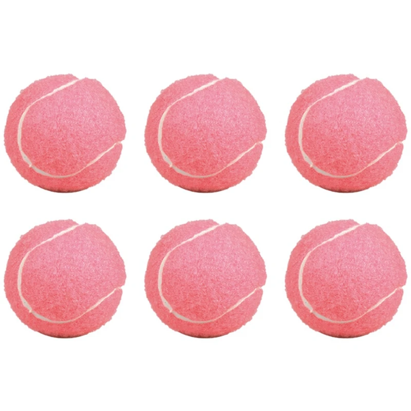 24Pcs Pack Pink Tennis Balls Wear-Resistant Elastic Training Balls 66Mm Ladies Beginners Practice Tennis Ball For Club
24Pcs Pack Pink Tennis Balls Wear-Resistant Elastic Training Balls 66Mm Ladies Beginners Practice Tennis Ball For Club