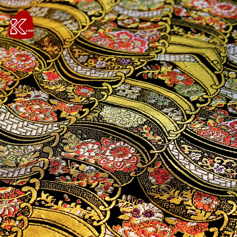 Fabric Brocade Gold Silk Fabric Spray Flower Kimono Pencil Case Japanese Handmade
Fabric Brocade Gold Silk Fabric Spray Flower Kimono Pencil Case Japanese Handmade