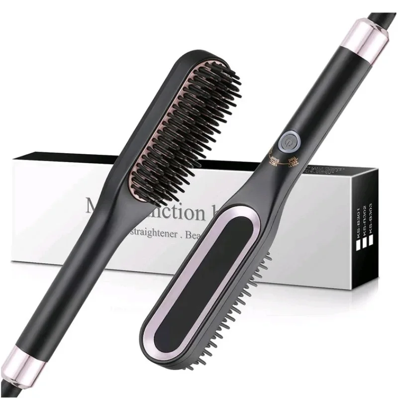 3 In1 Mini Beard Straightener Man Electric Hot Heating Brushes For Ceramic Men Beard Comb Profissional Hair Straightening Iron
3 In1 Mini Beard Straightener Man Electric Hot Heating Brushes For Ceramic Men Beard Comb Profissional Hair Straightening Iron