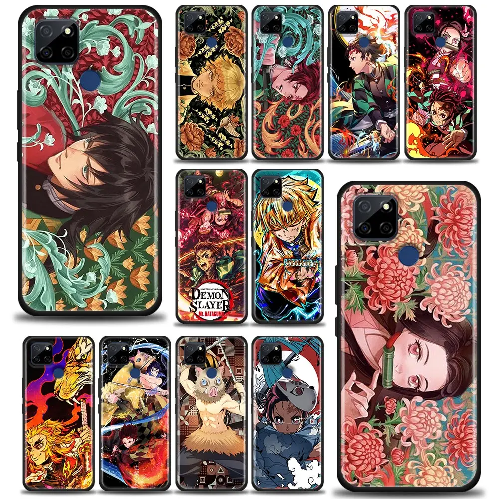Art Anime Demon Slayer Case For Realme 5 6 Pro 6i 7 5G 7i 8 8i 9i 9 Pro Plus Shell Case Soft Cover Kyojuro Tanjiro Nezuko Kamado
Art Anime Demon Slayer Case For Realme 5 6 Pro 6i 7 5G 7i 8 8i 9i 9 Pro Plus Shell Case Soft Cover Kyojuro Tanjiro Nezuko Kamado