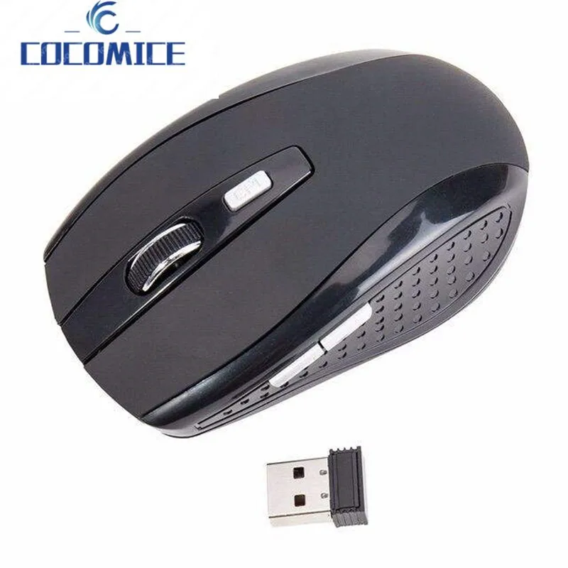

Горячая Распродажа, черная, синяя беспроводная мышь 2,4 ГГц с нано-приемником для ноутбука, ПК, планшета, Mac MacBook, мыши inalambrico