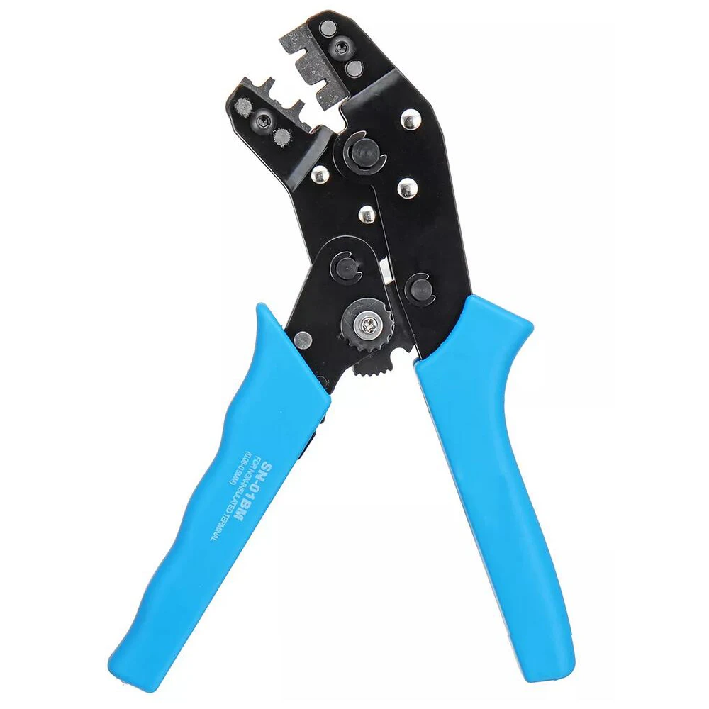 SN-01BM AWG28-20 Self-adjusting Terminal Wire Cable Crimping Pliers Tool for Dupont PH2.0 XH2.54 KF2510 JST Molex D-SUB Terminal
SN-01BM AWG28-20 Self-adjusting Terminal Wire Cable Crimping Pliers Tool for Dupont PH2.0 XH2.54 KF2510 JST Molex D-SUB Terminal
