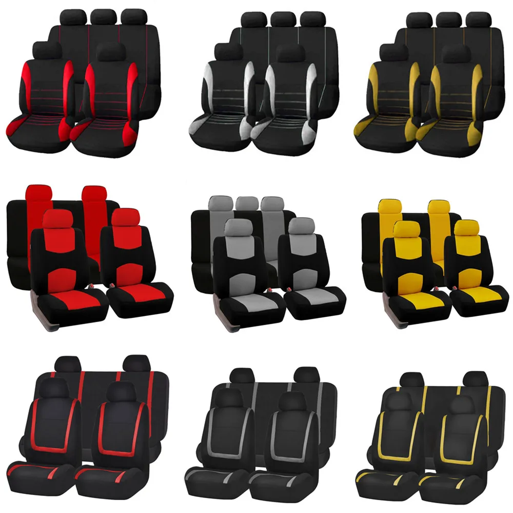 For BMW/Benz/Chevrolet/Toyota/Nissan/Volkswagen/Ford/Volvo/Lexus/KIA/Tesla/Seat 2/5Seats Polyester Car Seat Covers Car Interior
For BMW/Benz/Chevrolet/Toyota/Nissan/Volkswagen/Ford/Volvo/Lexus/KIA/Tesla/Seat 2/5Seats Polyester Car Seat Covers Car Interior