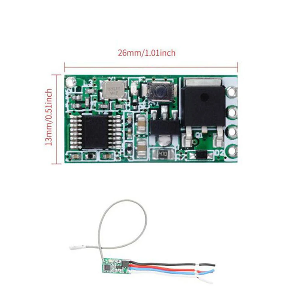 Universal RFRelay Receiver Remote Control Switch DC 3.6V~24V Micro ModuleLEDLight Controller 3.6mA~5.5mA Wireless Control
Universal RFRelay Receiver Remote Control Switch DC 3.6V~24V Micro ModuleLEDLight Controller 3.6mA~5.5mA Wireless Control