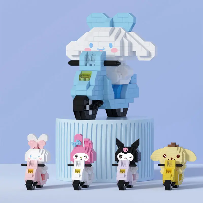 Sanrios Cinnamoroll My Melody строительные блоки Hello Kitty Kuromi аниме мультфильм творческие обучающие игрушки для детей
Sanrios Cinnamoroll My Melody строительные блоки Hello Kitty Kuromi аниме мультфильм творческие обучающие игрушки для детей