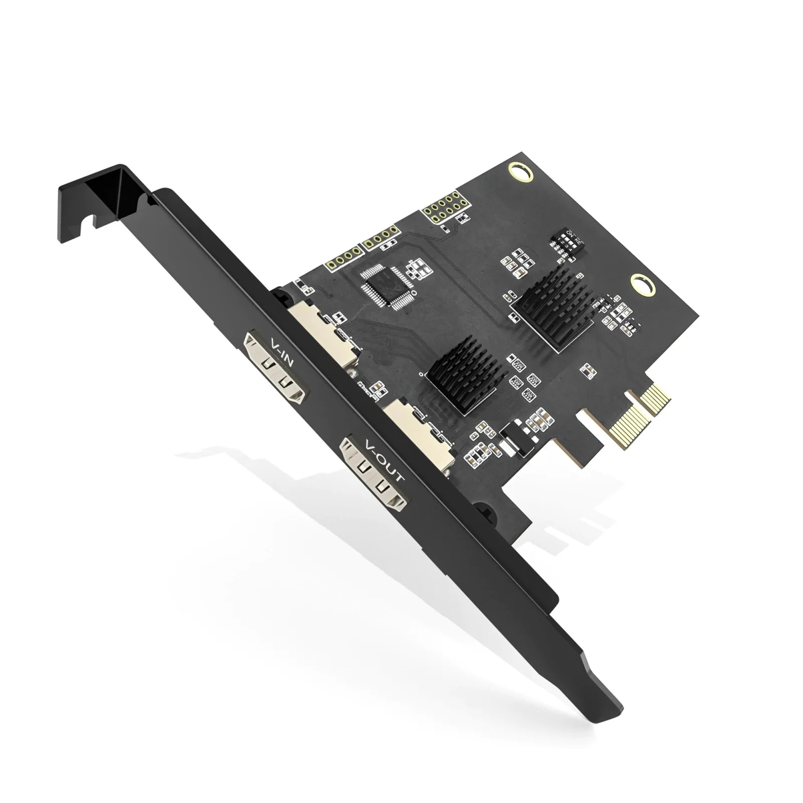 Карта видеозахвата Acasis HD PCIe с поддержкой PS4/switch/xbox, камера для прямой трансляции, запись 1080P, прямая трансляция
Карта видеозахвата Acasis HD PCIe с поддержкой PS4/switch/xbox, камера для прямой трансляции, запись 1080P, прямая трансляция
