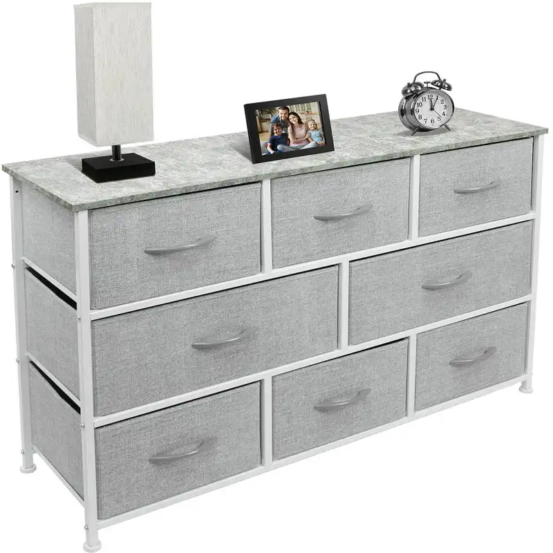 with 8 Drawers - Furniture Storage Chest for Kids Clothing , Bedroom, Hallway, Closet, Office - Steel Iron Frame, Rustic Farmhou
with 8 Drawers - Furniture Storage Chest for Kids Clothing , Bedroom, Hallway, Closet, Office - Steel Iron Frame, Rustic Farmhou