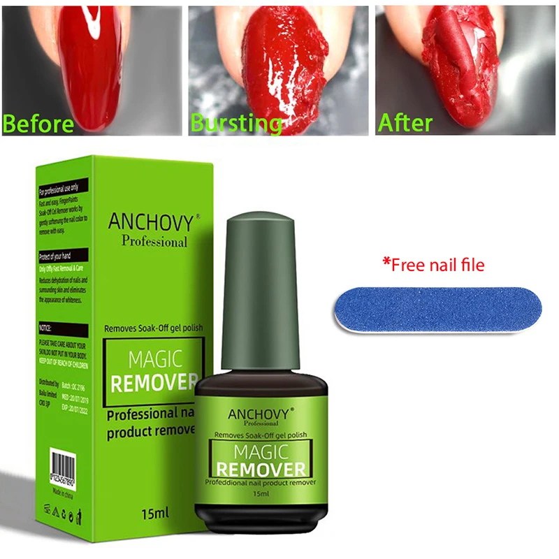 15ML Bursting Nail Polish Remover Nail Gel Remover Safety Soak Off UV LED False Nail Polish Cleaner Nail Degreaser Nail Supplies
15ML Bursting Nail Polish Remover Nail Gel Remover Safety Soak Off UV LED False Nail Polish Cleaner Nail Degreaser Nail Supplies