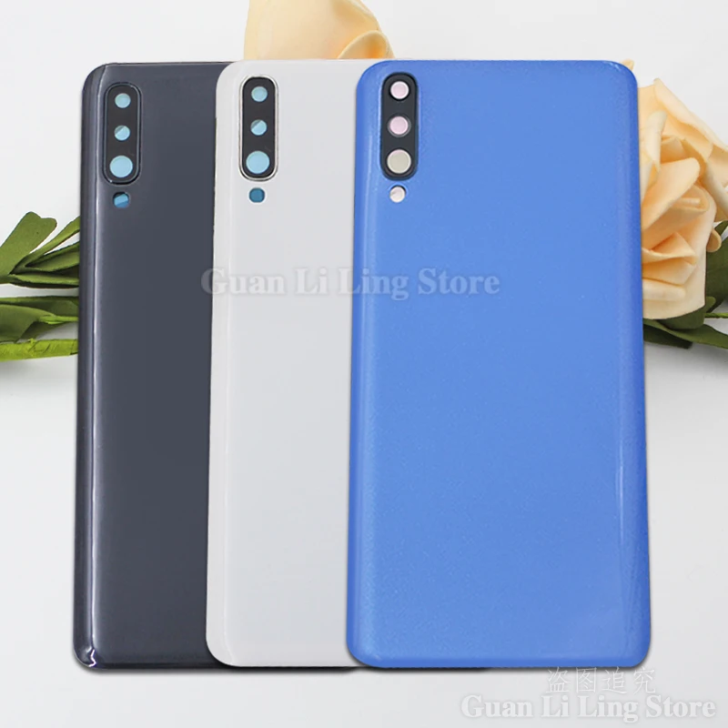 

New For Samsung Galaxy A70 A705 SM-A705F A705DS Battery Back Cover Chassis Panel Rear Door Housing Case Camera Lens Adhesive