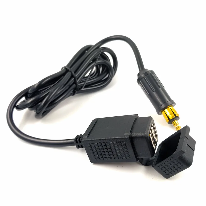 Waterproof 4.2A Dual USB Charger Adapter 1.6M with Powerlet Din Hella Socket EU Type for BMW Motorcycle
Waterproof 4.2A Dual USB Charger Adapter 1.6M with Powerlet Din Hella Socket EU Type for BMW Motorcycle