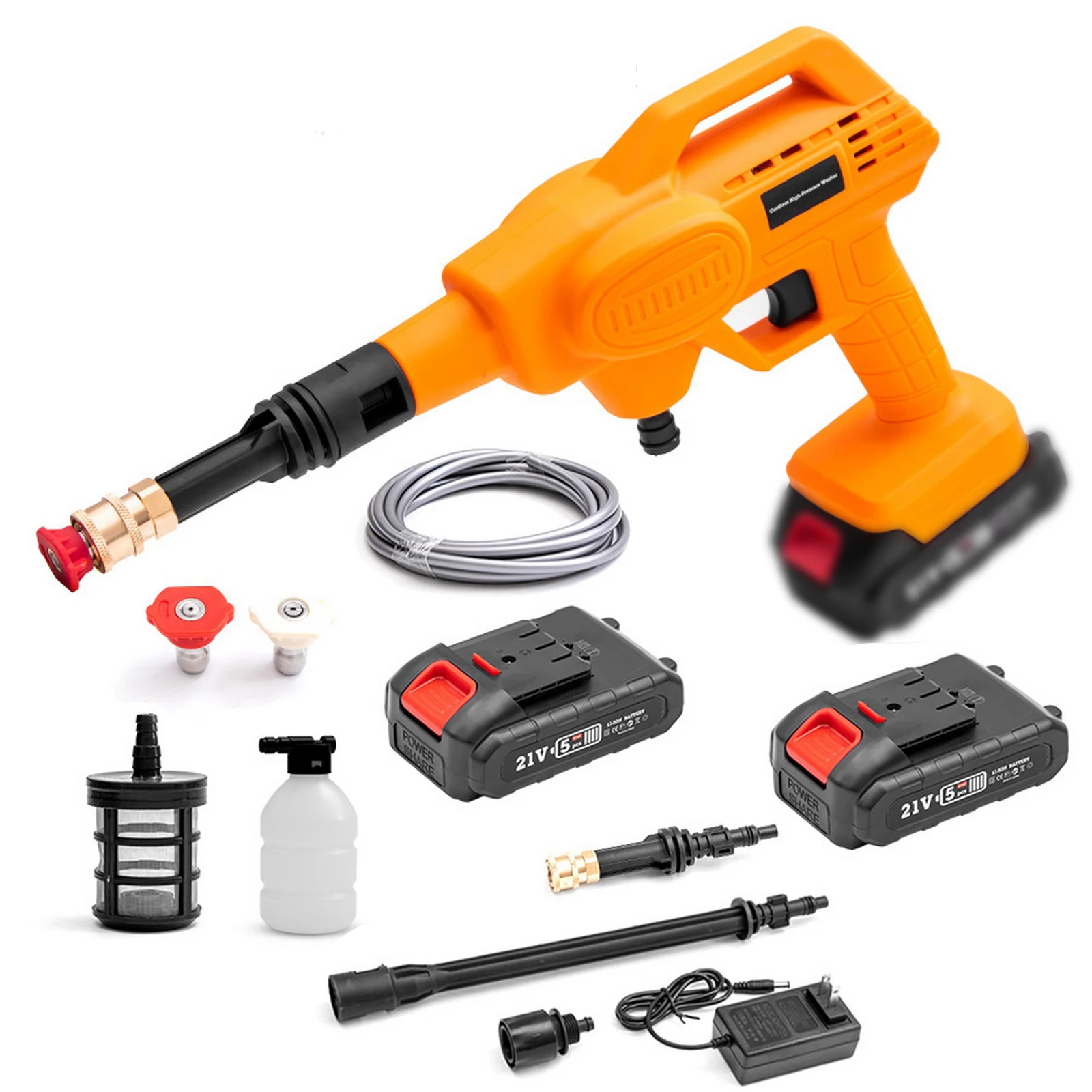 Household Electric Water Gun Electric Spray Gun High Pressure Water Gun Car Washing Spray Gun Wireless Water Pump Portable
Household Electric Water Gun Electric Spray Gun High Pressure Water Gun Car Washing Spray Gun Wireless Water Pump Portable