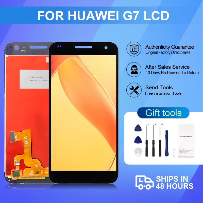 Brand New 5.5 Inch G7-L01 G7-L03 Display For Huawei Ascend G7 Lcd Touch Panel Screen Digitizer Assembly With Tools Free Ship
Brand New 5.5 Inch G7-L01 G7-L03 Display For Huawei Ascend G7 Lcd Touch Panel Screen Digitizer Assembly With Tools Free Ship