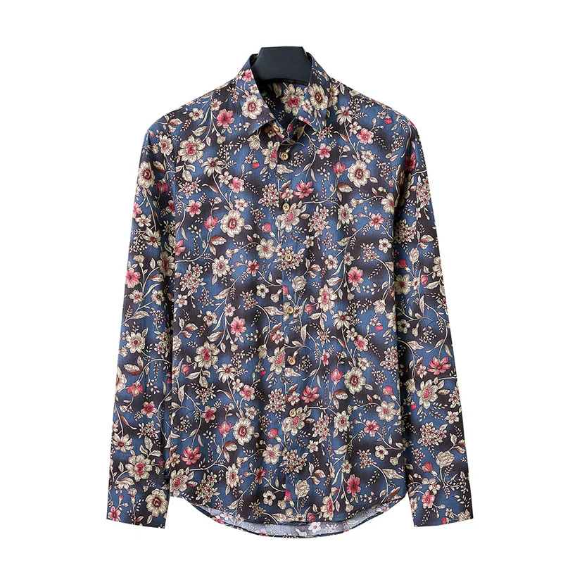 2022 Spring and Autumn New Flower Shirts Men's Long Sleeve Printed Fashion Shirts Men's Tops Casual Jackets Men
2022 Spring and Autumn New Flower Shirts Men's Long Sleeve Printed Fashion Shirts Men's Tops Casual Jackets Men