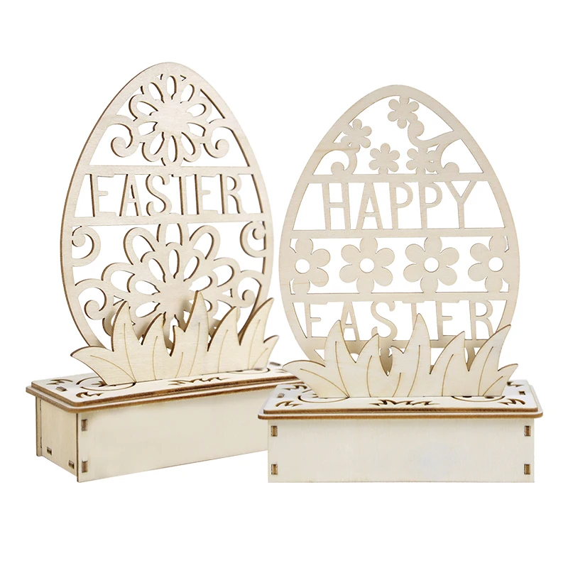 Easter Wooden LED Light Ornaments DIY Egg Table Decor Indoor Happy Easter Decorations for Home Kids Gift Supplies
Easter Wooden LED Light Ornaments DIY Egg Table Decor Indoor Happy Easter Decorations for Home Kids Gift Supplies
