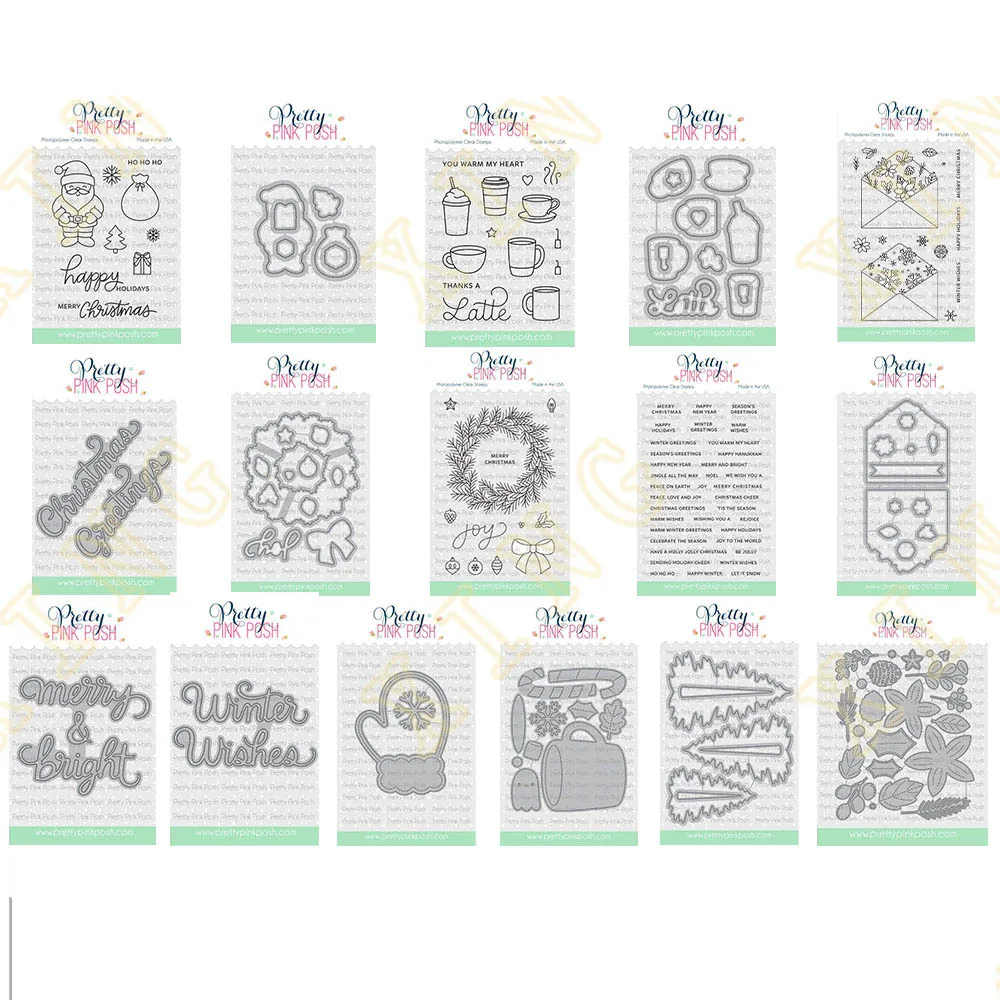 Christmas Trees Snowflakes Santa New Metal Cutting Dies Clear Stamps Stencil for Scrapbook Diary Decoration Embossing Template
Christmas Trees Snowflakes Santa New Metal Cutting Dies Clear Stamps Stencil for Scrapbook Diary Decoration Embossing Template