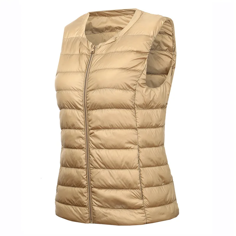 New Autumn and winter Solid Color Casual Large Plus Size Down Vest Women's Warm Vest Female Portable Sleeveless Warm Liner
New Autumn and winter Solid Color Casual Large Plus Size Down Vest Women's Warm Vest Female Portable Sleeveless Warm Liner