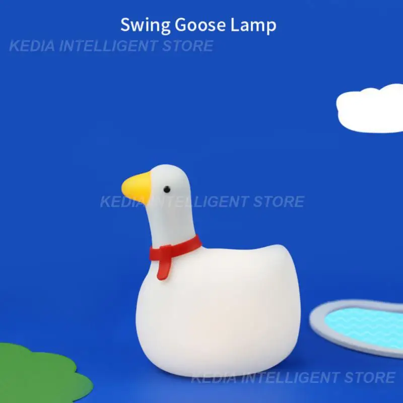Warm White Light Usb Night Light Creative Led Goose Lamp Lighting Tools Animal Silicone Lamp Funny 1200mah Lighting Supplies New
Warm White Light Usb Night Light Creative Led Goose Lamp Lighting Tools Animal Silicone Lamp Funny 1200mah Lighting Supplies New