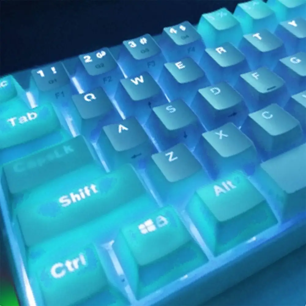 104pcs ABS Translucent Keycap Mechanical Keyboard Keycaps Desktop Computer Ergonomic Blank Keycaps Laptop Bakclit Key Cap Set
104pcs ABS Translucent Keycap Mechanical Keyboard Keycaps Desktop Computer Ergonomic Blank Keycaps Laptop Bakclit Key Cap Set