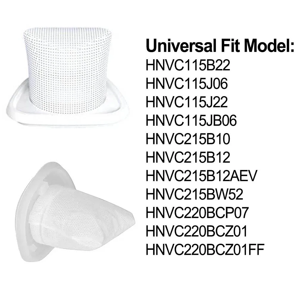 4pcs Filters For Black And Decker HNVC215B10, HNVC215B12AEV, HNVC220BCZ00 Vacuum Cleaner Replacement Filters Sweeper Parts
4pcs Filters For Black And Decker HNVC215B10, HNVC215B12AEV, HNVC220BCZ00 Vacuum Cleaner Replacement Filters Sweeper Parts