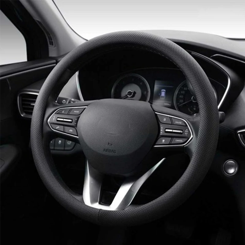 Universal Car Steering Wheel Cover 38cm Leather For Kia K2 K3 K4 K5 K7 KX1 KX3 KX5 MQ4 Sportage Auto Accessories For Hyundai
Universal Car Steering Wheel Cover 38cm Leather For Kia K2 K3 K4 K5 K7 KX1 KX3 KX5 MQ4 Sportage Auto Accessories For Hyundai
