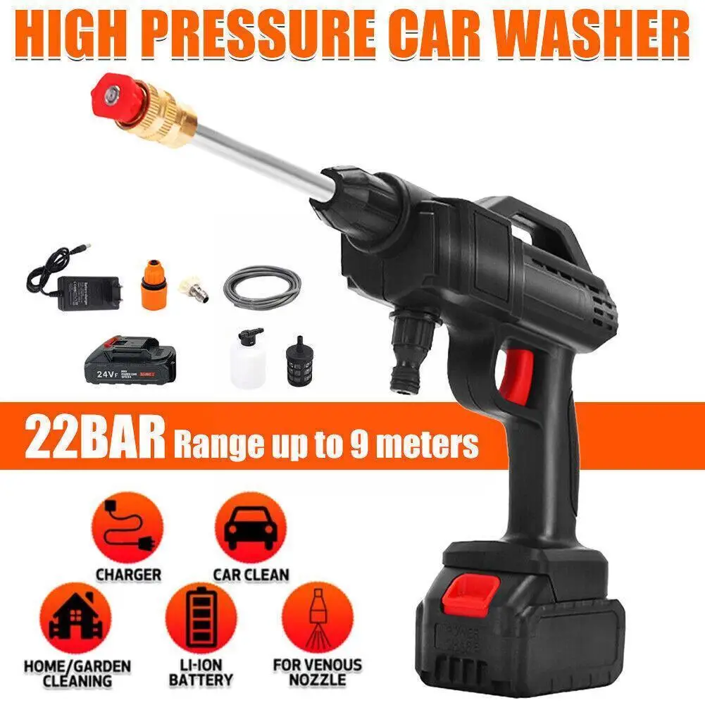 20000mAh Car Wash Washer Gun Cordless High Pressure Machine 2 Gun Rechargeable Gun Type Spray Wash Water Electric Washer Ca U5M1
20000mAh Car Wash Washer Gun Cordless High Pressure Machine 2 Gun Rechargeable Gun Type Spray Wash Water Electric Washer Ca U5M1