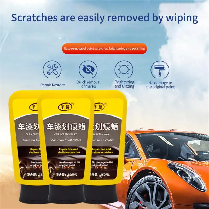 

New Car Paint Scratch Wax Repair For Various Types Of Scratches Deep Scratches On The Paint Surface Scratches Polishing Wax