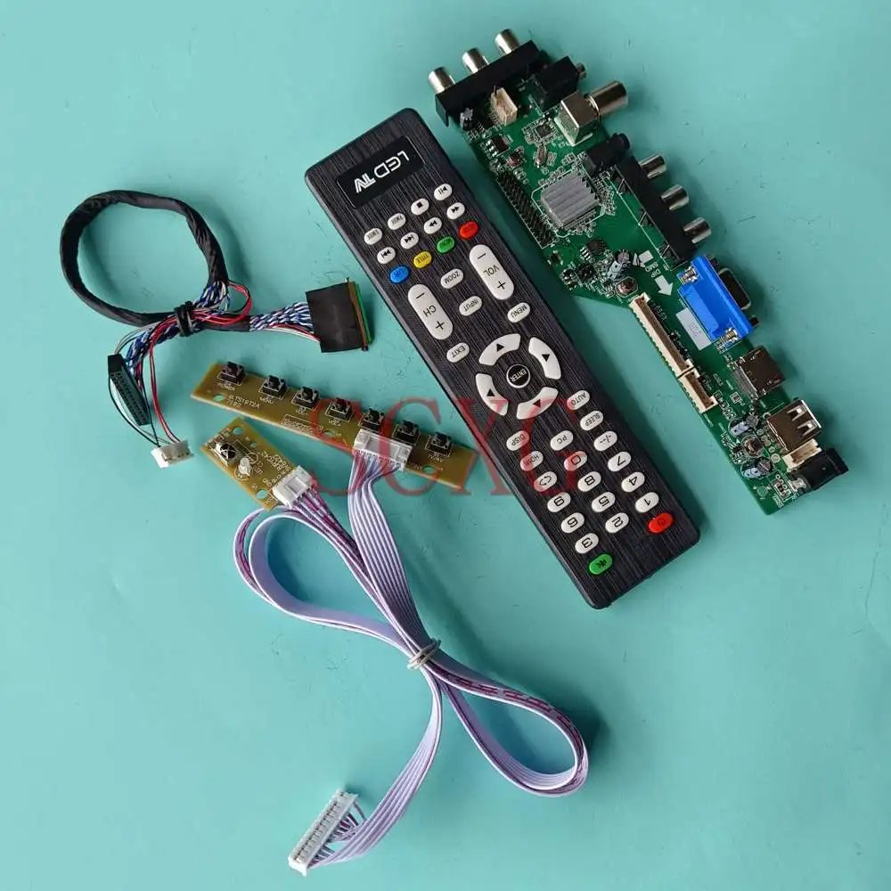 DIY Kit For HB140WX1-400 LCD Control Driver Board 1366 768 Display DVB Digital Signal 40 Pin LVDS 14" AV USB HDMI-Compatible VGA
DIY Kit For HB140WX1-400 LCD Control Driver Board 1366 768 Display DVB Digital Signal 40 Pin LVDS 14" AV USB HDMI-Compatible VGA