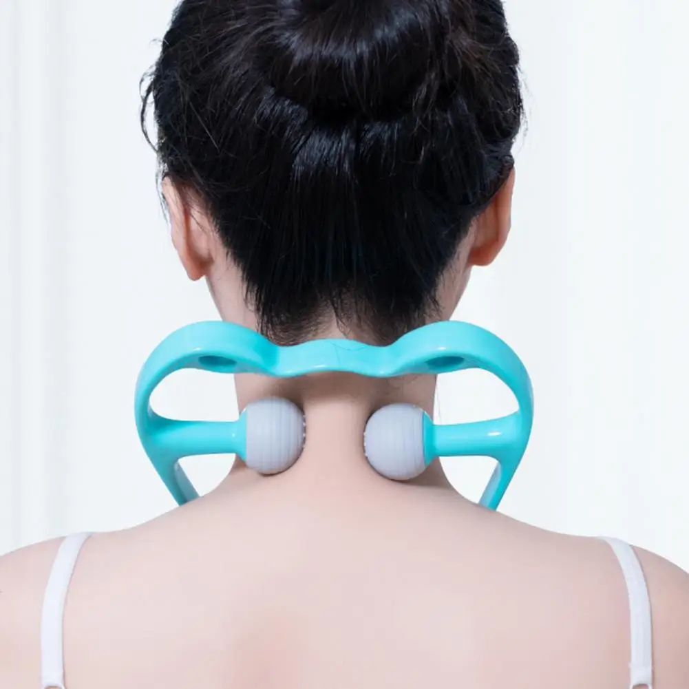 Neck Roller Body Massager High Elasticity Anti-Slip Manual Pressure Point Therapy Neck Massage Relieve Tool
Neck Roller Body Massager High Elasticity Anti-Slip Manual Pressure Point Therapy Neck Massage Relieve Tool