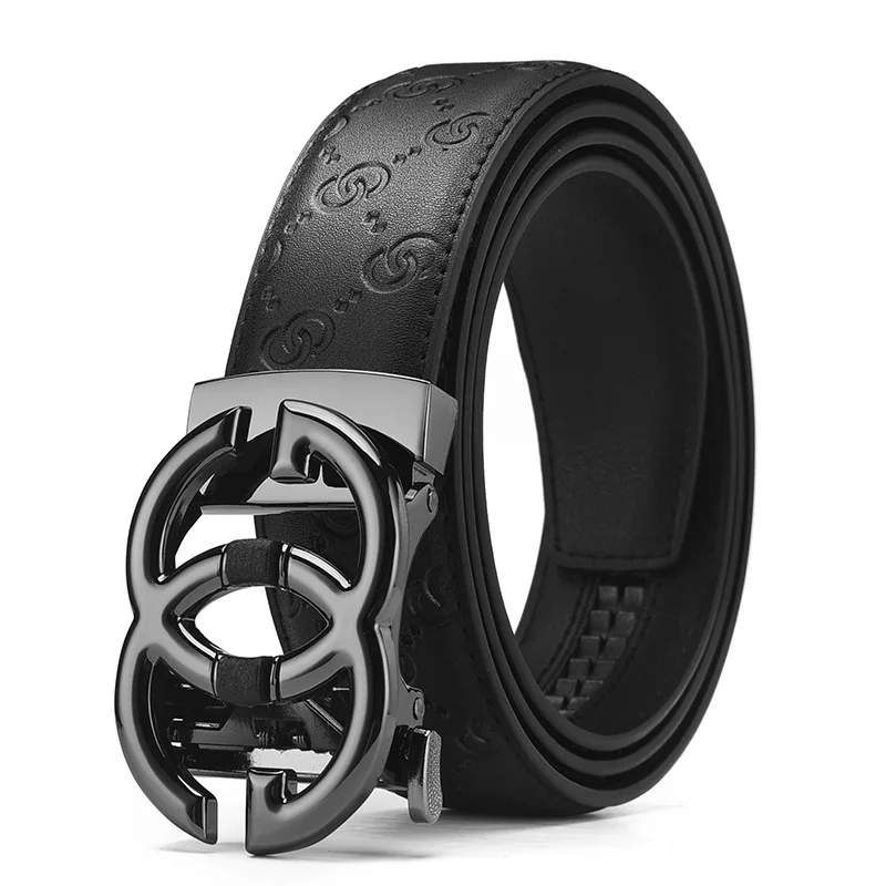 Men Belt New Men's 3.5cm Business Genuine Two-layer Cow Leather Belt Automatic Buckle Suit Pants Belts for Men 110-130cm
Men Belt New Men's 3.5cm Business Genuine Two-layer Cow Leather Belt Automatic Buckle Suit Pants Belts for Men 110-130cm