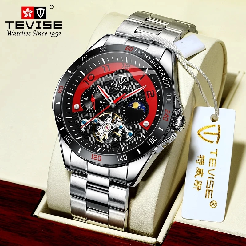 Dropshipping Men watch TEVISE Luxury Brand Watches Tourbillon Mechanical Clock Fashion Automatic Sport Watches Relogio Masculino
Dropshipping Men watch TEVISE Luxury Brand Watches Tourbillon Mechanical Clock Fashion Automatic Sport Watches Relogio Masculino