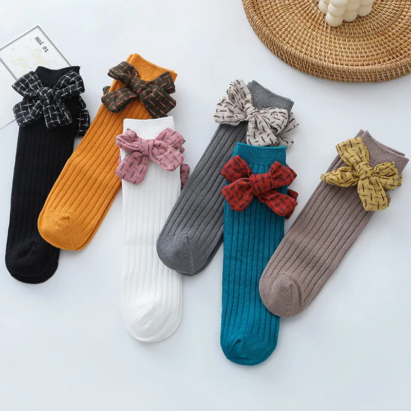 Toddler Kids Girl Long Socks Autumn Clothes Solid Color Cute Print Bow Children Knee Length Stockings Baby Items Clothing
Toddler Kids Girl Long Socks Autumn Clothes Solid Color Cute Print Bow Children Knee Length Stockings Baby Items Clothing