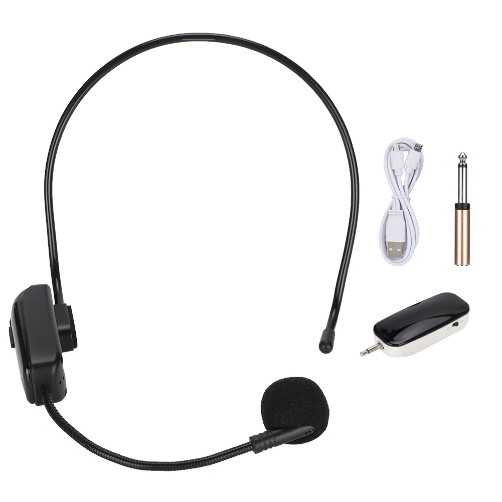 UHF Wireless Microphone Headset Wireless Microphone Mic for Teaching Meeting Tour Guide wireless
UHF Wireless Microphone Headset Wireless Microphone Mic for Teaching Meeting Tour Guide wireless