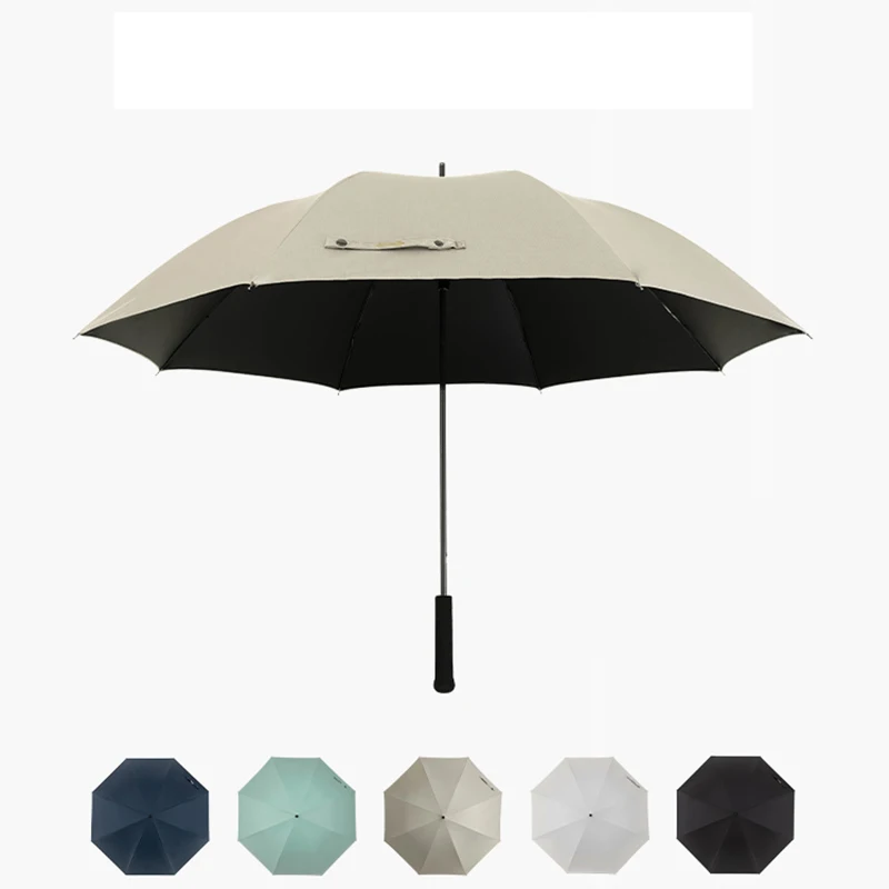 

Ручной Зонт с длинной ручкой, большая терраса, уличный зонтик от дождя, ветрозащитный роскошный зонтик для пляжа