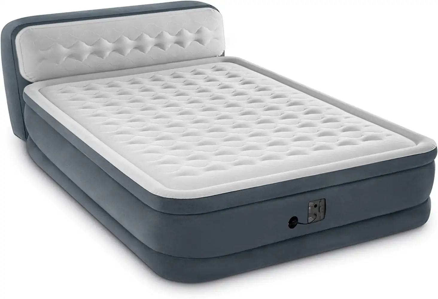 64447ED Dura Beam Elevated Fiber Tech Soft Air Mattress Bed with Built in Ultra Plush Headboard and Portable Storage Carrying C
64447ED Dura Beam Elevated Fiber Tech Soft Air Mattress Bed with Built in Ultra Plush Headboard and Portable Storage Carrying C