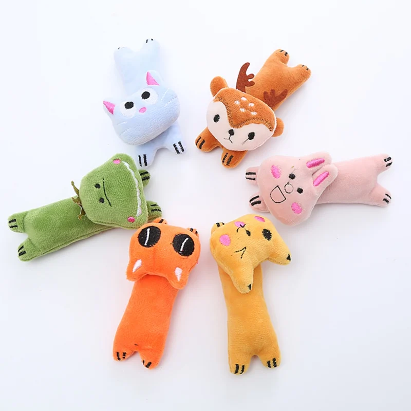 Cute Animals Plush Squeak Dog Toys Bite Resistant Chewing Toy Dog Toy for Teeth Cleaning Pet Supplies Plush Dog Toys
Cute Animals Plush Squeak Dog Toys Bite Resistant Chewing Toy Dog Toy for Teeth Cleaning Pet Supplies Plush Dog Toys