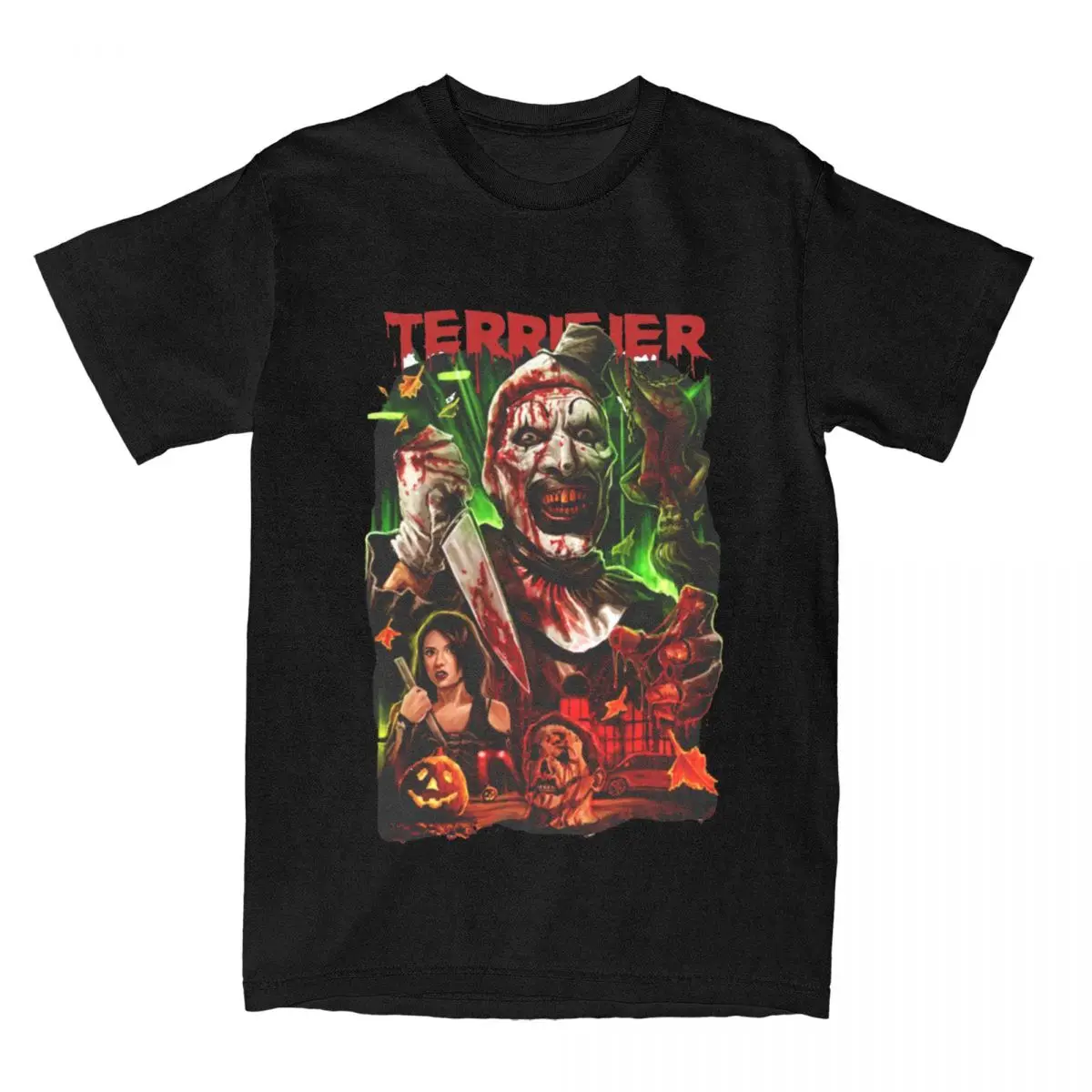 Men's Terrifier T Shirt Art the Clown Scary Movie Cotton Clothing Vintage Short Sleeve Crew Neck Tee Shirt Gift Idea T-Shirt
Men's Terrifier T Shirt Art the Clown Scary Movie Cotton Clothing Vintage Short Sleeve Crew Neck Tee Shirt Gift Idea T-Shirt