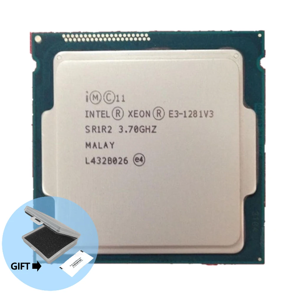 Intel Xeon E3-1281v3 E3 1281v3 E3 1281 v3 3.7 GHz Quad-Core Eight-Thread CPU Processor L2=1M L3=8M 82W LGA 1150
Intel Xeon E3-1281v3 E3 1281v3 E3 1281 v3 3.7 GHz Quad-Core Eight-Thread CPU Processor L2=1M L3=8M 82W LGA 1150