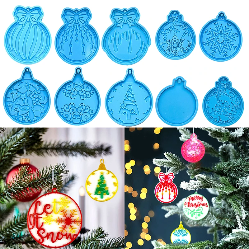 Christmas Round Pendants Silicone Molds Epoxy Resin Mold Earring Keychain Jewelry Making Molds Xmas Jewelry Pendant Making Mold
Christmas Round Pendants Silicone Molds Epoxy Resin Mold Earring Keychain Jewelry Making Molds Xmas Jewelry Pendant Making Mold