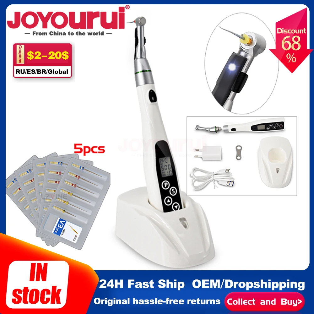 Dental Instruments Wireless LED Endo Motor EndoMate EndoMotor 16: 1Reduction Contra Angle Treatment Machine Endodoncia Niti File
Dental Instruments Wireless LED Endo Motor EndoMate EndoMotor 16: 1Reduction Contra Angle Treatment Machine Endodoncia Niti File