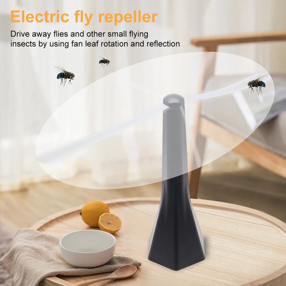 New Fly Fan Battery Oprated Tabletop Fly Repellent For Outdoor Indoor Food Fan With Holographic Blade Portable Bug Deterrent Fan
New Fly Fan Battery Oprated Tabletop Fly Repellent For Outdoor Indoor Food Fan With Holographic Blade Portable Bug Deterrent Fan