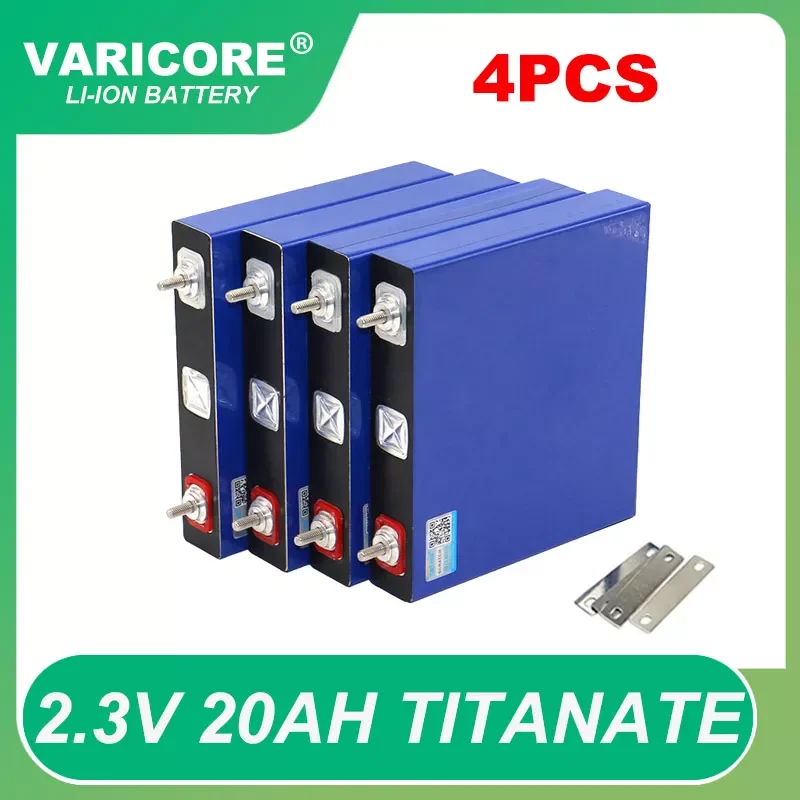 4pcs 2.3V 20Ah lithium Titanate battery LTO 10C discharge 20000 Cycle DIY 12V 24V low temperature resistant batteries
4pcs 2.3V 20Ah lithium Titanate battery LTO 10C discharge 20000 Cycle DIY 12V 24V low temperature resistant batteries