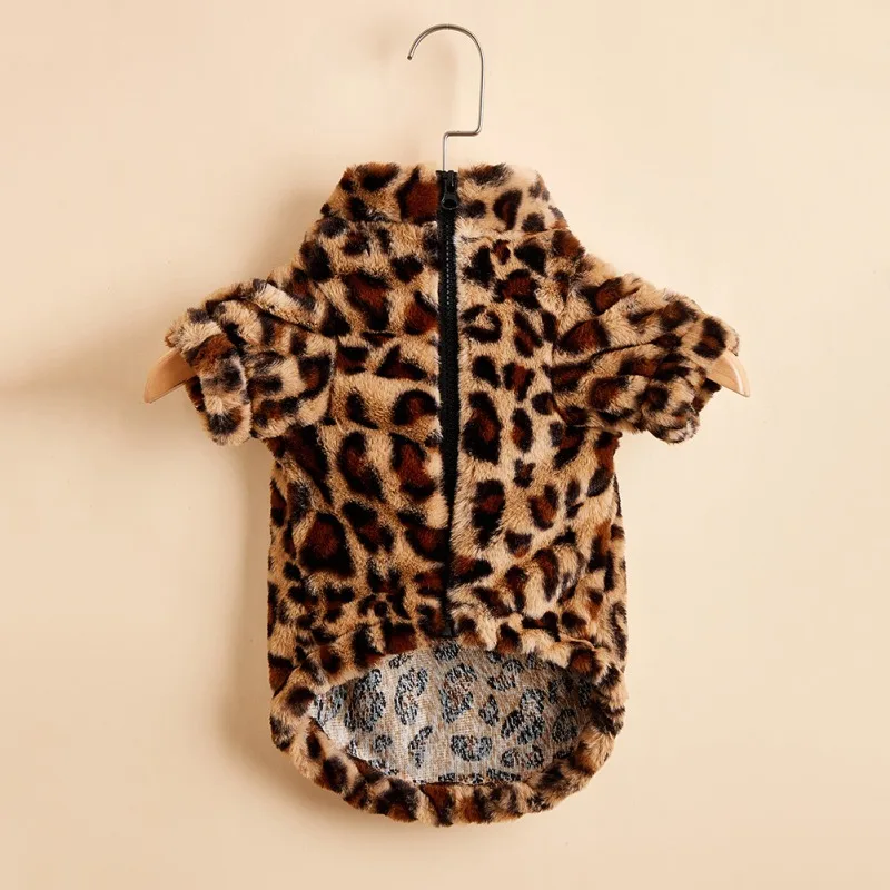 Dog Clothes for Dogs Pet Sweater Winter Leopard Print French Bulldog Soft Coat Medium Dog Clothes Fur Hoodies
Dog Clothes for Dogs Pet Sweater Winter Leopard Print French Bulldog Soft Coat Medium Dog Clothes Fur Hoodies