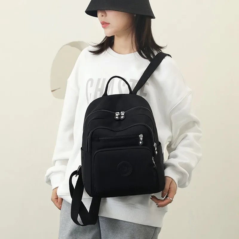 Travel Nylon Women Backpack Casual Waterproof Lady School Bag Female Daypack Women's Shoulder Bags Rucksack сумка женская 2022
Travel Nylon Women Backpack Casual Waterproof Lady School Bag Female Daypack Women's Shoulder Bags Rucksack сумка женская 2022