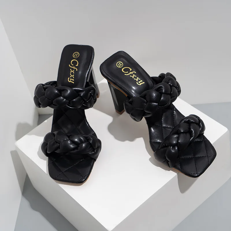 Concise Weave Designer Brand Women Pumps Outdoor Beach Non-slip Woman Sandals Fashion Slides Spring Autumn New Female Shoes 2022
Concise Weave Designer Brand Women Pumps Outdoor Beach Non-slip Woman Sandals Fashion Slides Spring Autumn New Female Shoes 2022