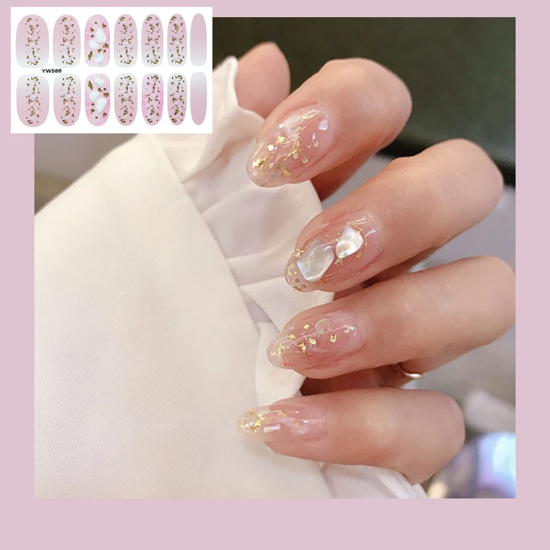 14tips New Hot Selling Full Cover Nail Wraps Nail Sticker Manicure Laser Designs Nail Wraps Ongles Nail Decorations
14tips New Hot Selling Full Cover Nail Wraps Nail Sticker Manicure Laser Designs Nail Wraps Ongles Nail Decorations