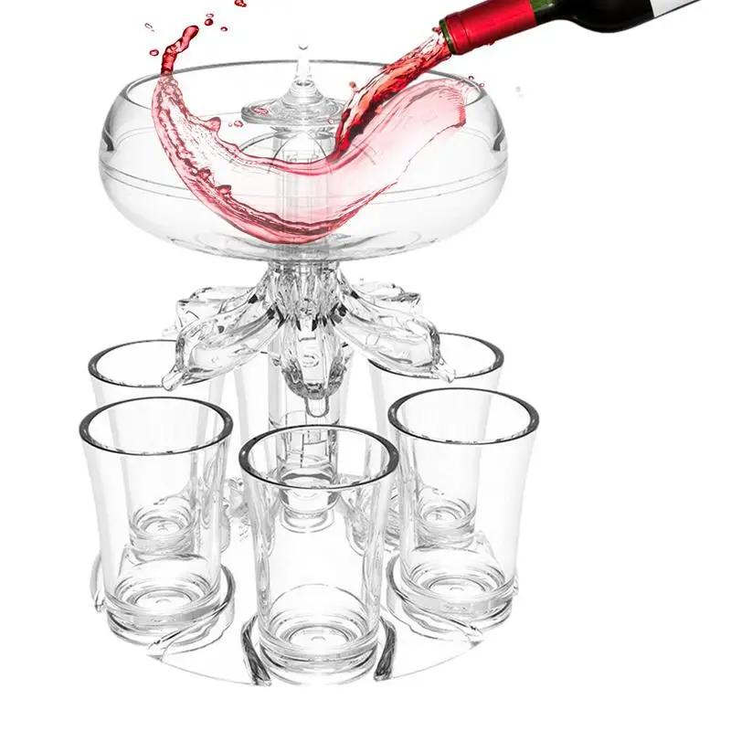 Shot Glass Dispenser Transparent Design Made Of Acrylic Material Suitable For Home, Bar, Party Or KTV Fancy Party Supplies
Shot Glass Dispenser Transparent Design Made Of Acrylic Material Suitable For Home, Bar, Party Or KTV Fancy Party Supplies