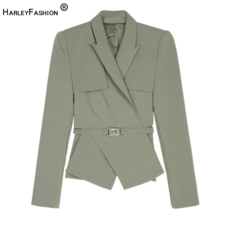 European Designer Trendy Solid Color Cross Slim Fit Explore Waist Belt Quality Blazer Fashion Jacket
European Designer Trendy Solid Color Cross Slim Fit Explore Waist Belt Quality Blazer Fashion Jacket